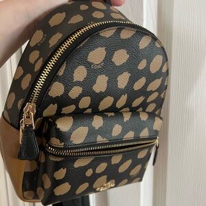 Mini coach backpack